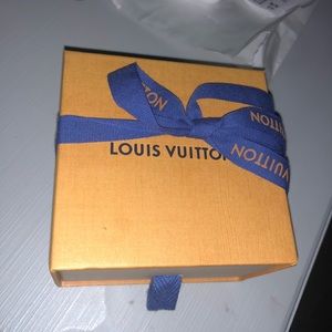 Authentic Louis Vuittton Box & draw string pouch